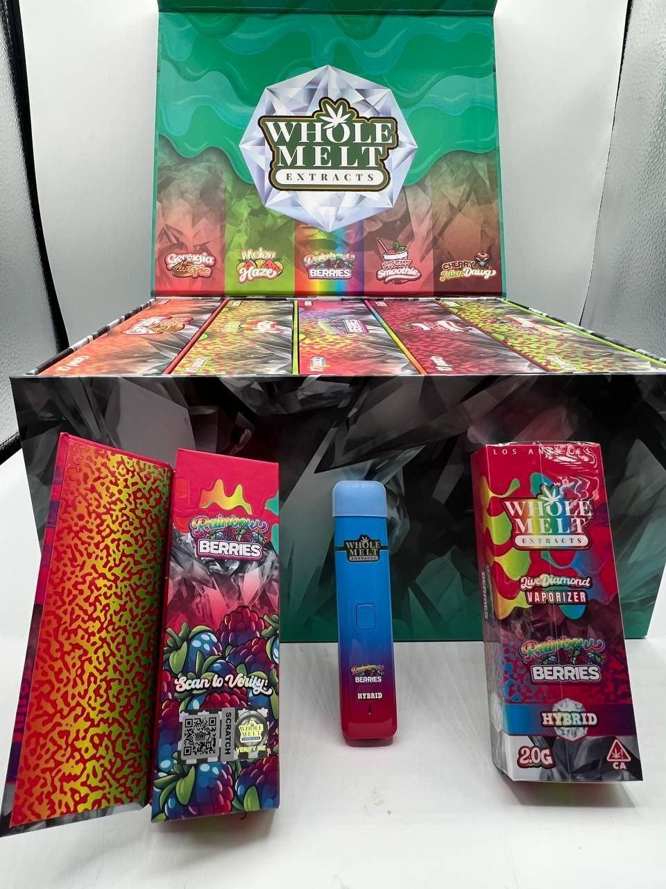 Whole Melt Extracts Rainbow Berries Whole Melt Extracts Rainbow Berries